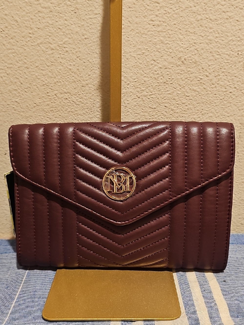 Badgley Mischka Quilted Crossbody Bag